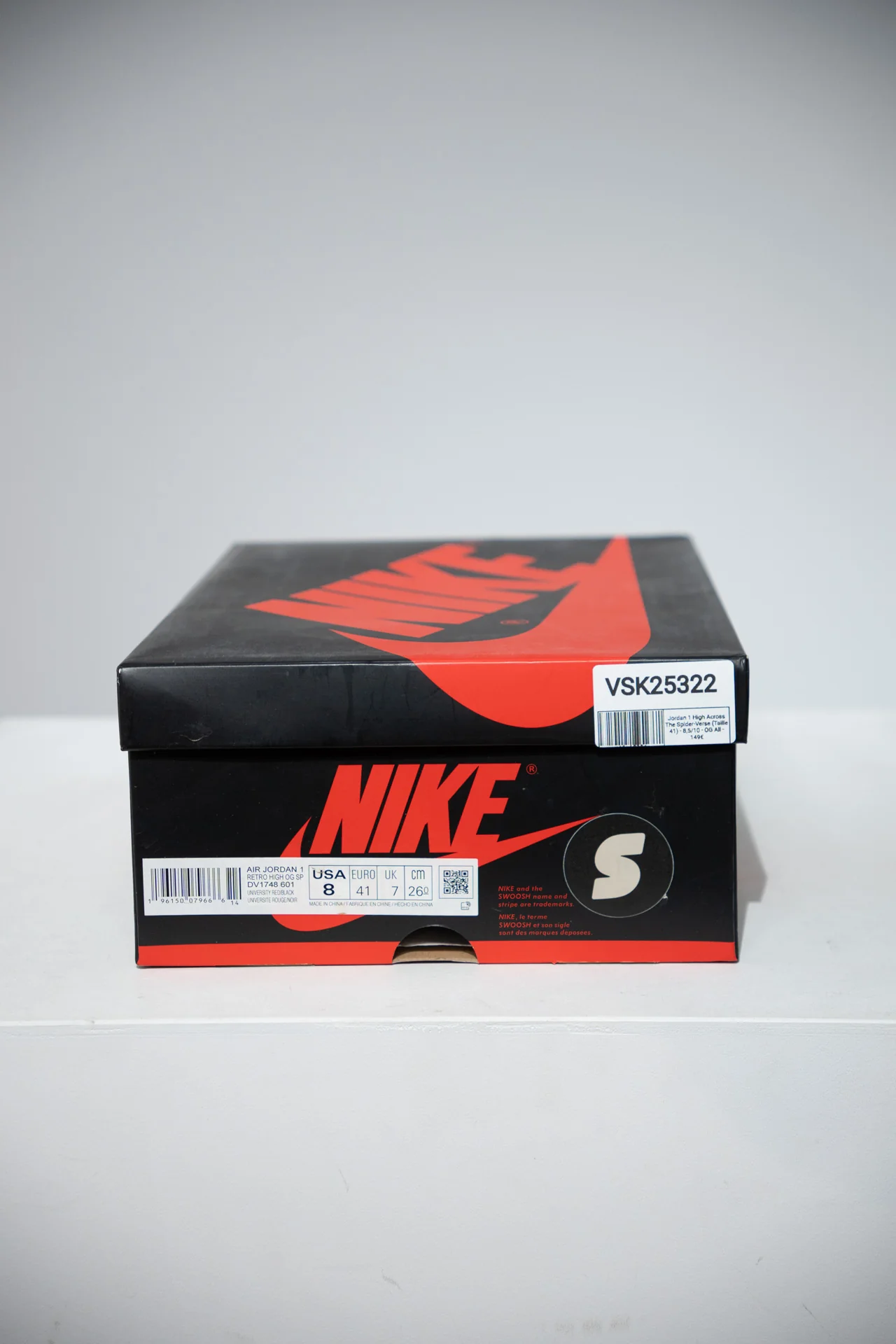 Jordan 1 High Across The Spider-Verse (Taille 41) - Image 5