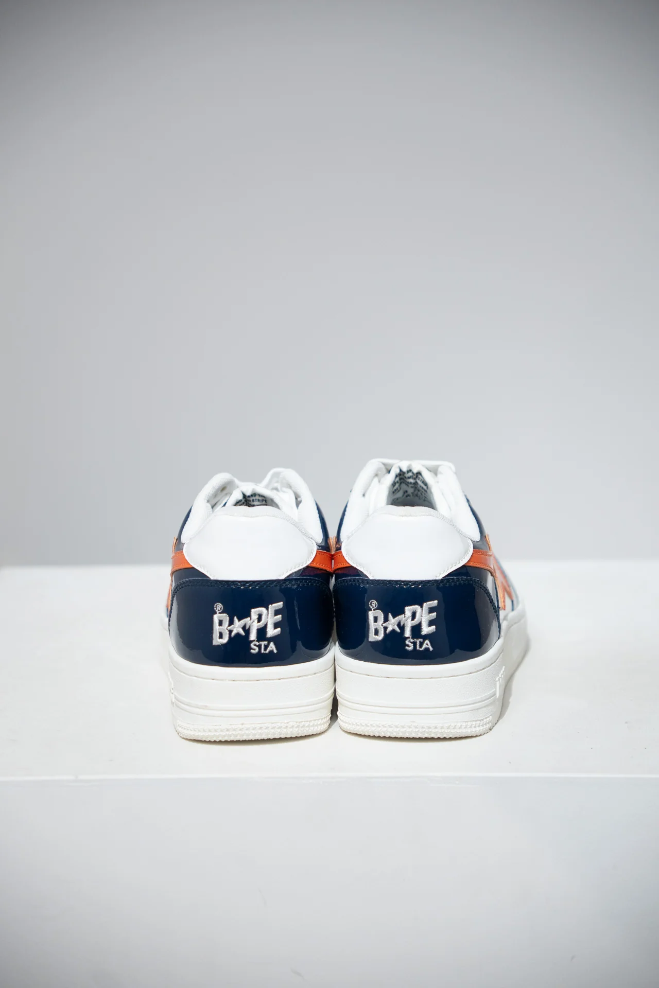 Bapesta Navy Orange (Taille 43) - Image 3