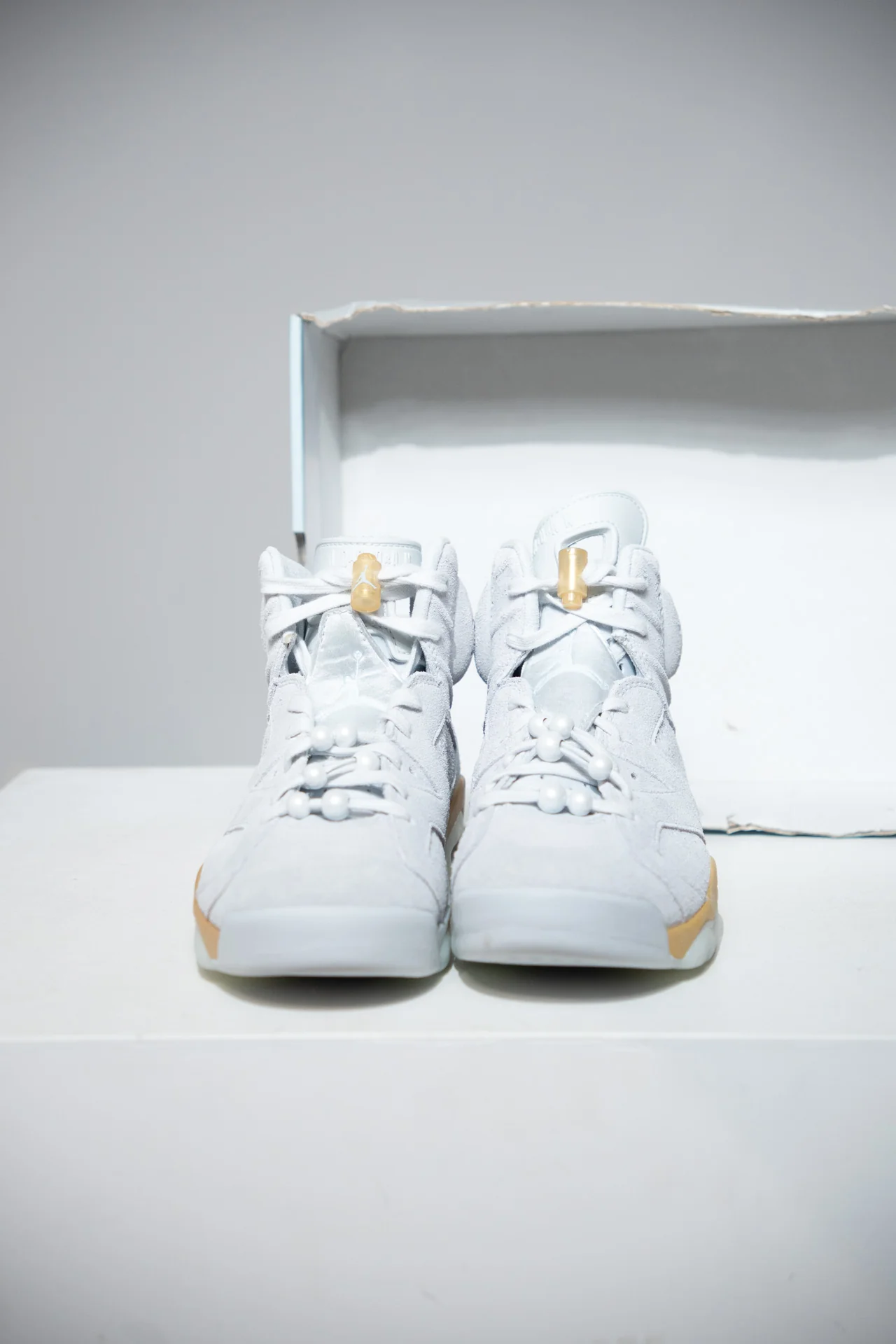 Jordan 6 Pure Platinium (Taille 40,5) - Image 4
