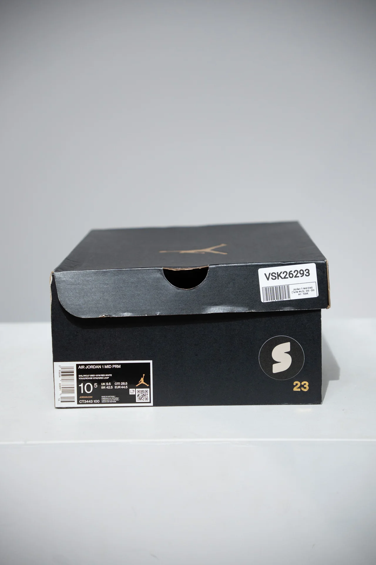 Jordan 1 Mid SNS (Taille 44,5) - Image 3