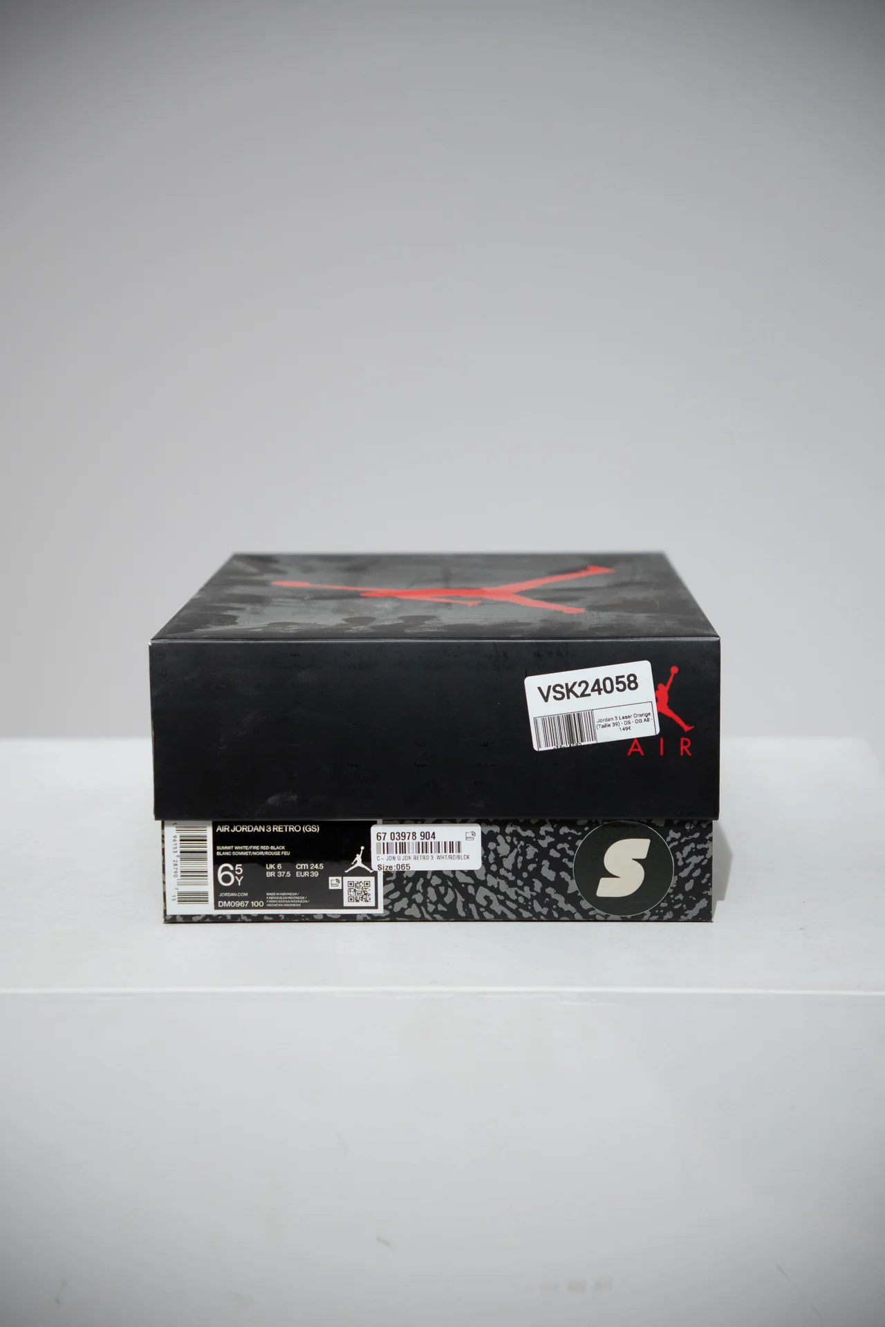 Jordan 3 Laser Orange (Taille 39) - Image 4