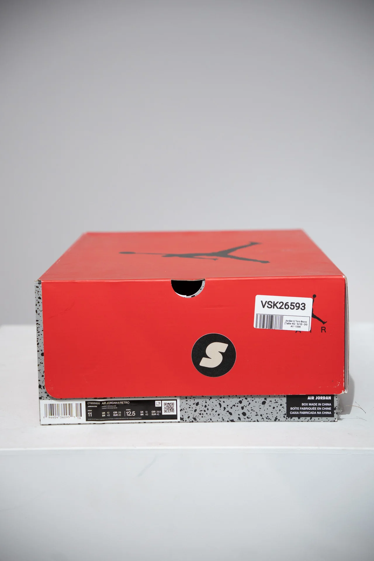 Jordan 6 Toro Bravo (Taille 45) - Image 5