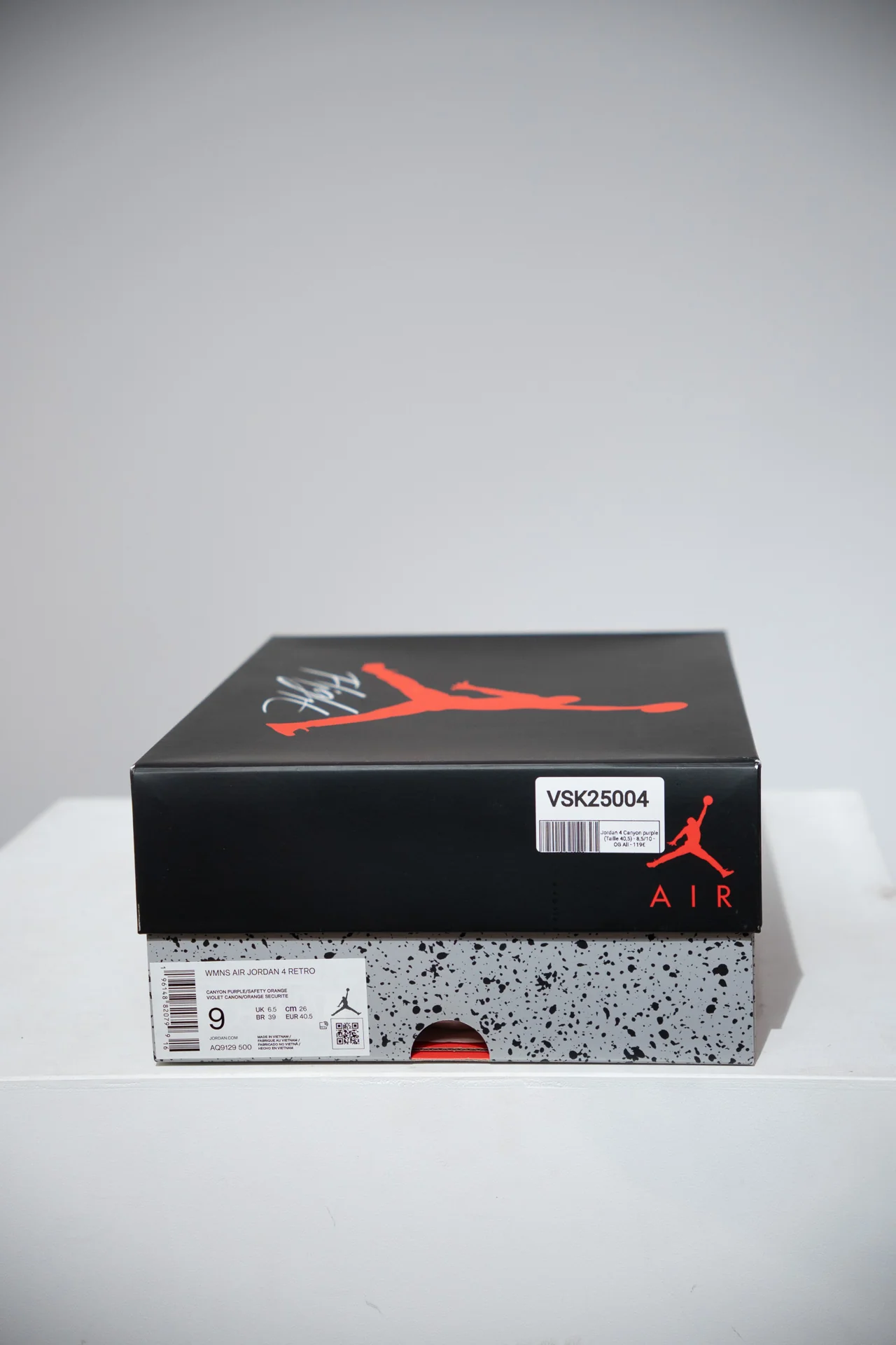 Jordan 4 Canyon purple (Taille 40,5) - Image 5
