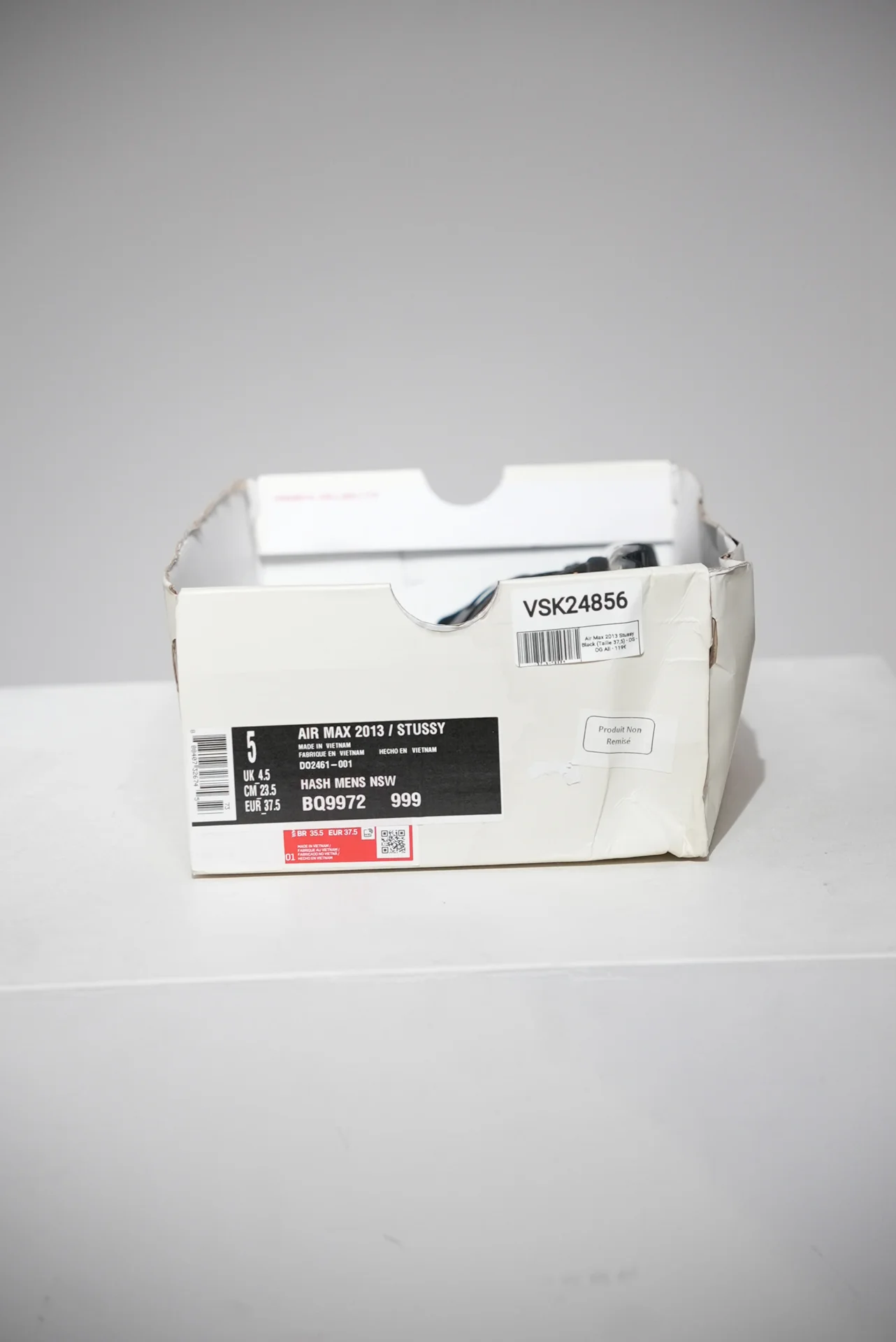 Air Max 2013 Stussy Black (Taille 37,5) - Image 3