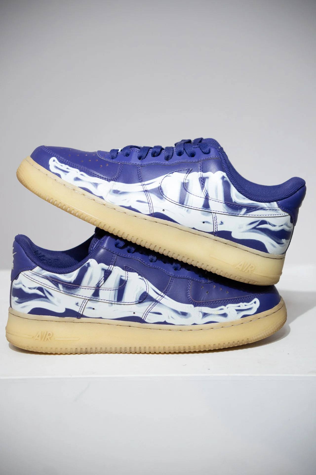Air Force 1 Skeleton Purple (Taille 44)