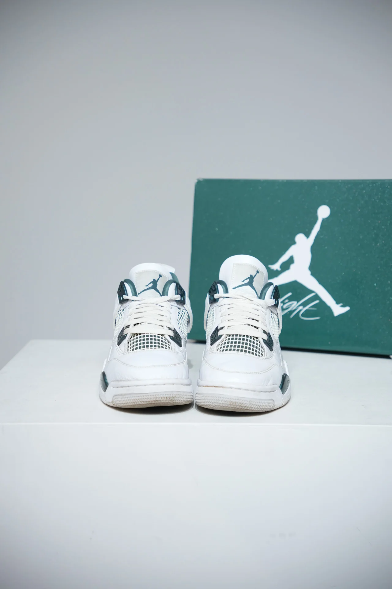 Jordan 4 Oxydized Green GS (Taille 38) - Image 2