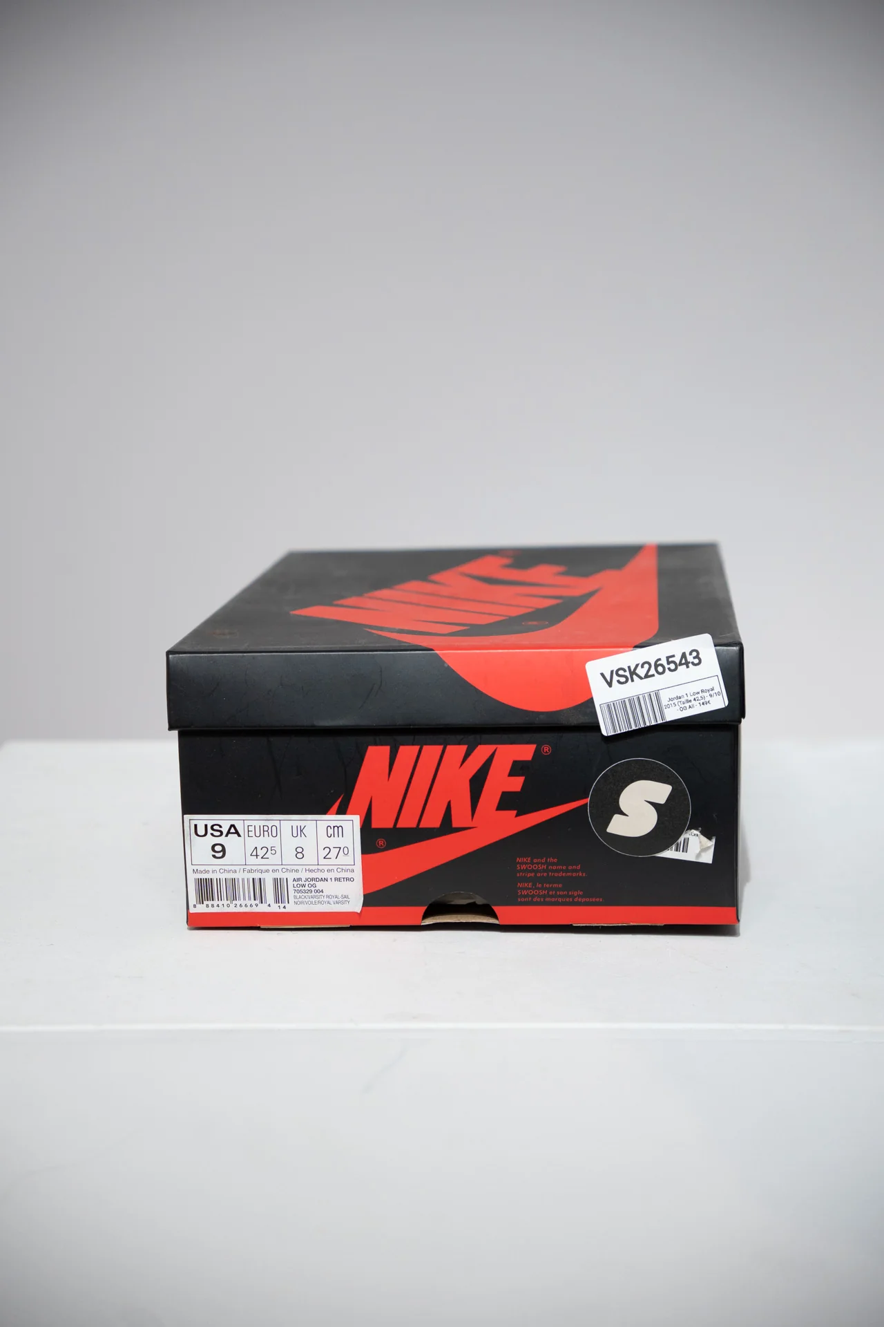 Jordan 1 Low Royal 2015 (Taille 42,5) - Image 5