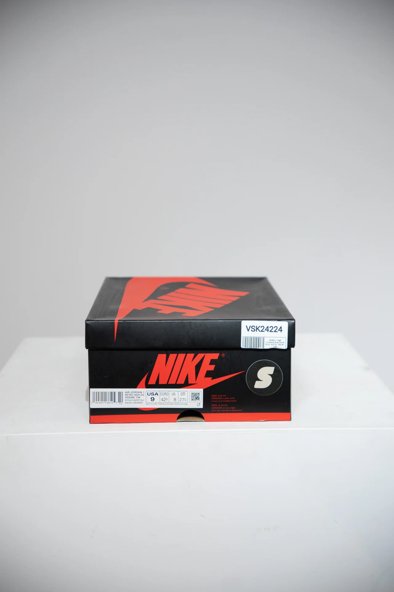 Jordan 1 High University Blue (Taille 42,5) - Image 5