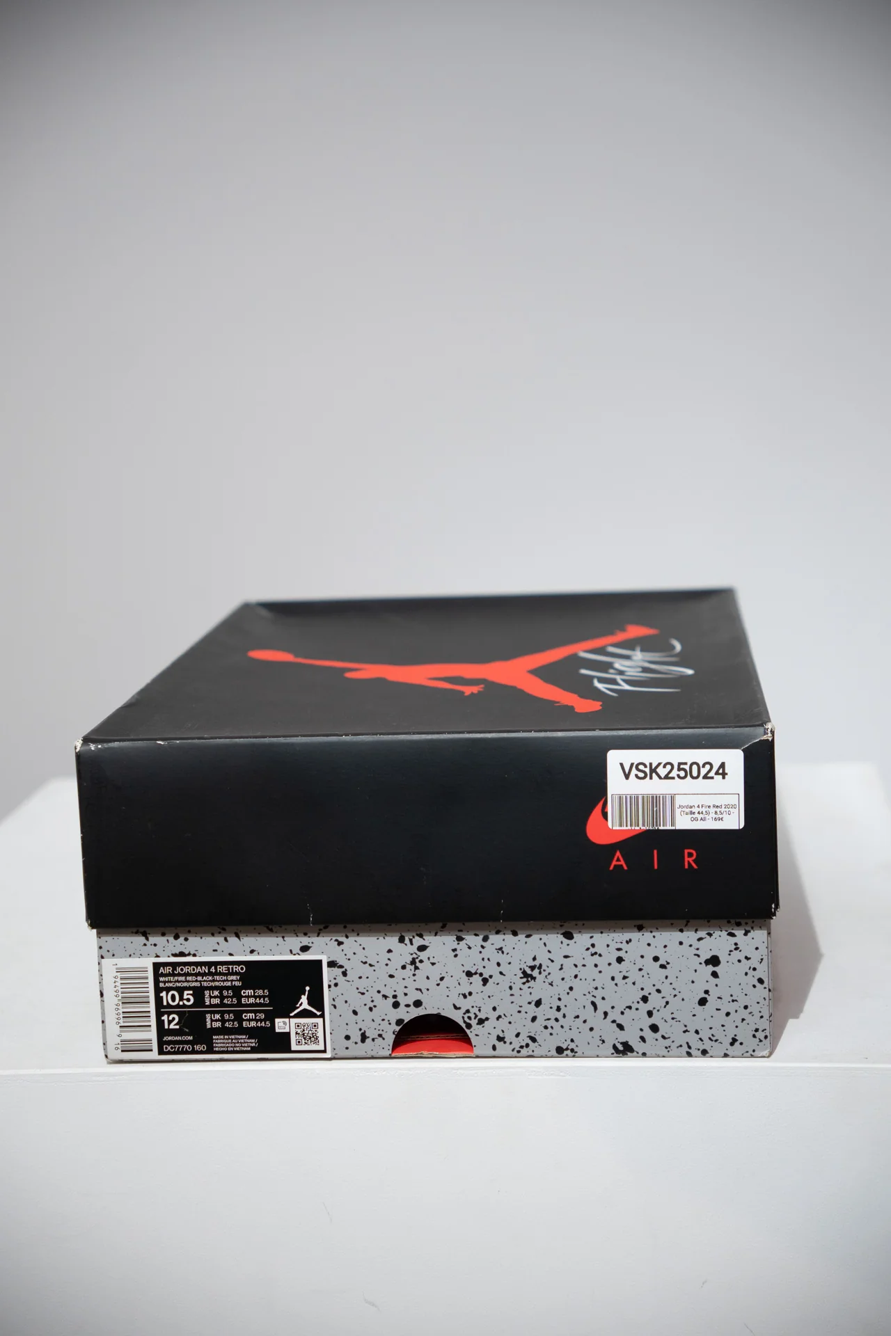 Jordan 4 Fire Red 2020 (Taille 44,5) - Image 5