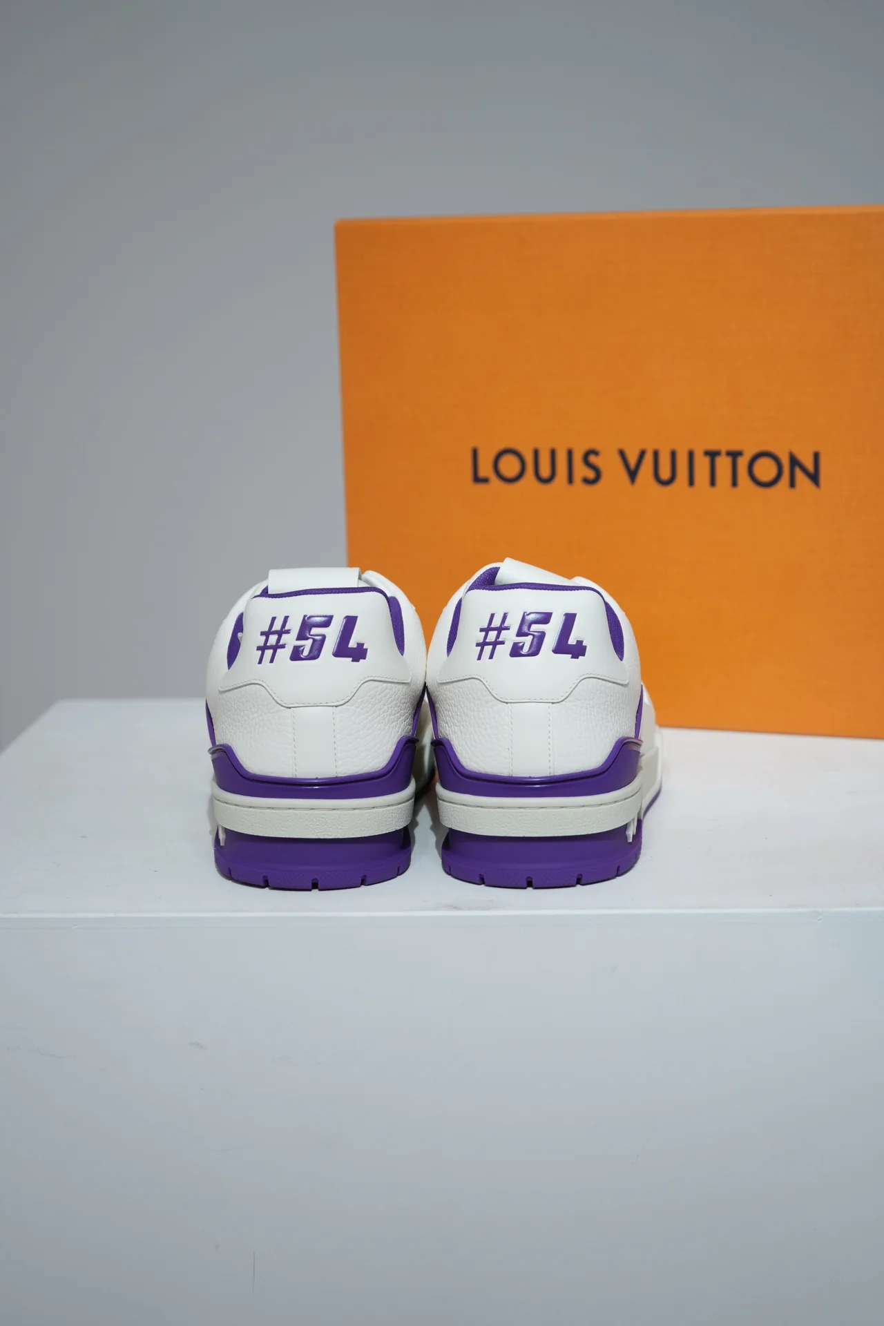 Louis Vuitton Trainer 54 Purple (Taille 40,5 (6IT)) - Image 4