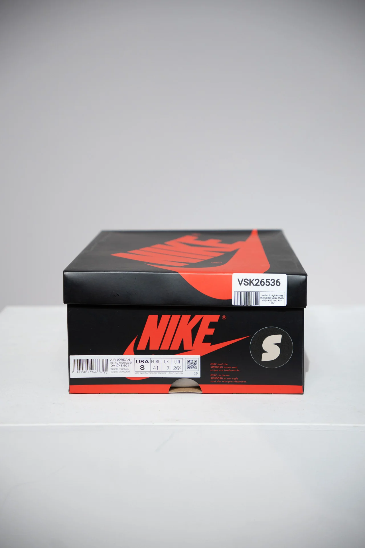 Jordan 1 High Across The Spider-Verse (Taille 41) - Image 5