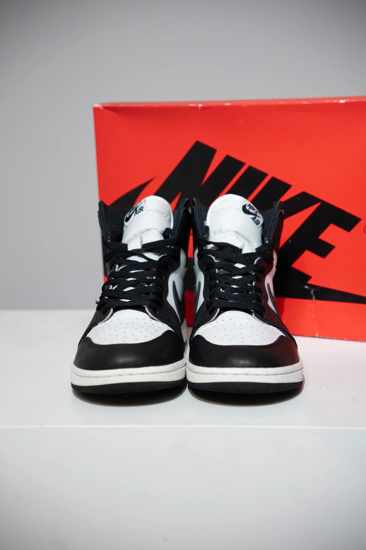 Jordan 1 High 85 Black White (Taille 44,5) - Image 2