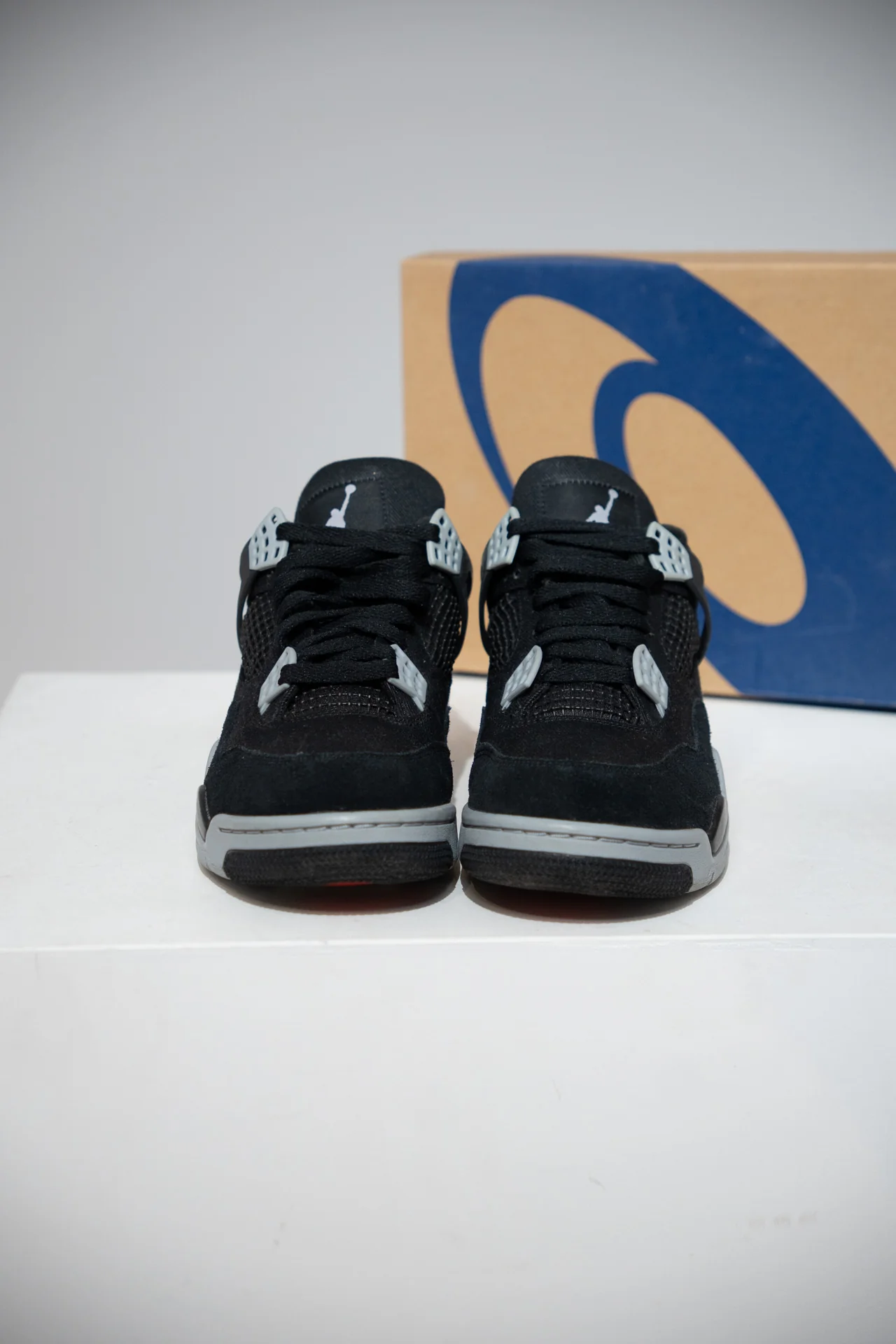 Jordan 4 Black Canvas (Taille 44) - Image 2