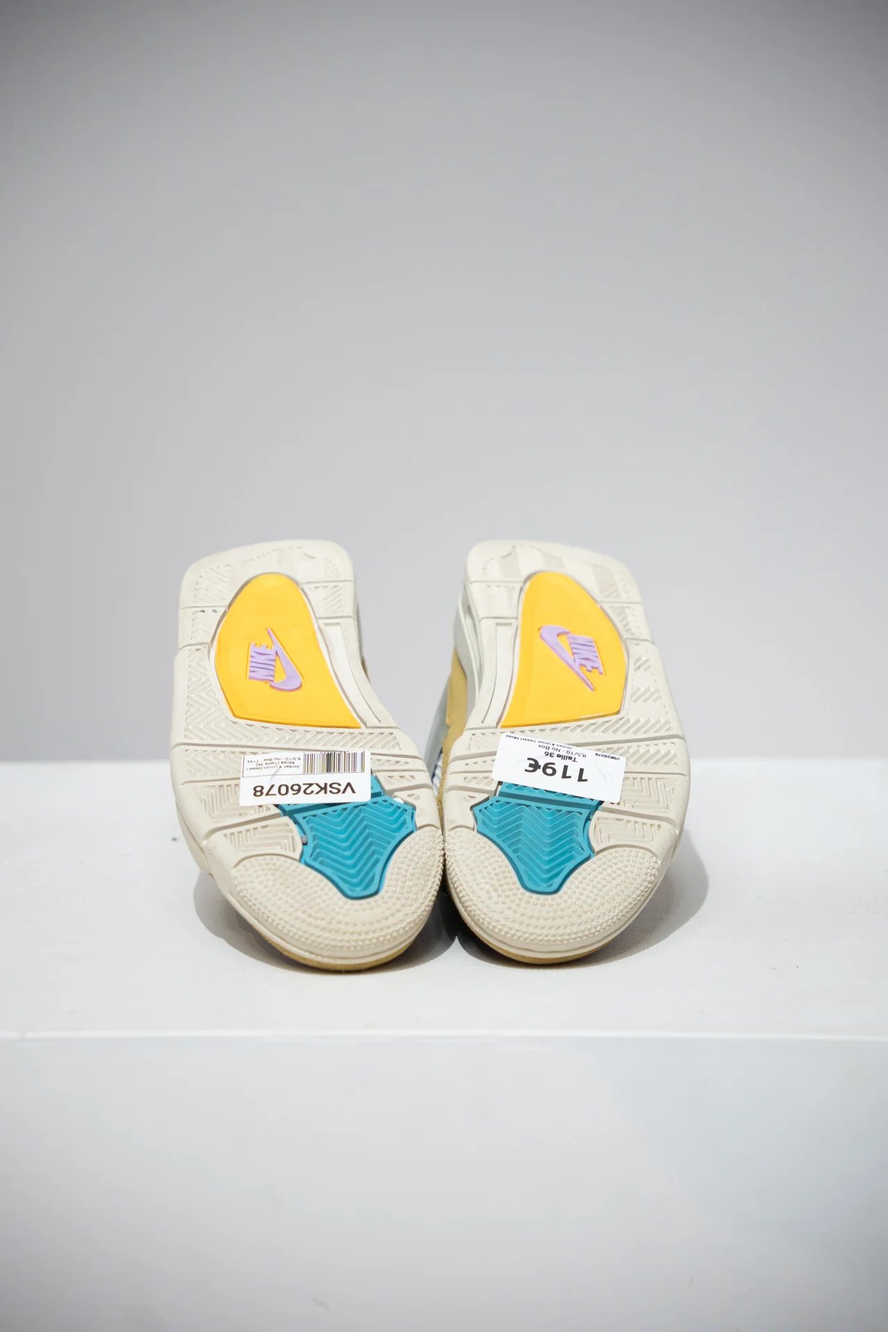 Jordan 4 Union Desert Moss (Taille 36) - Image 8