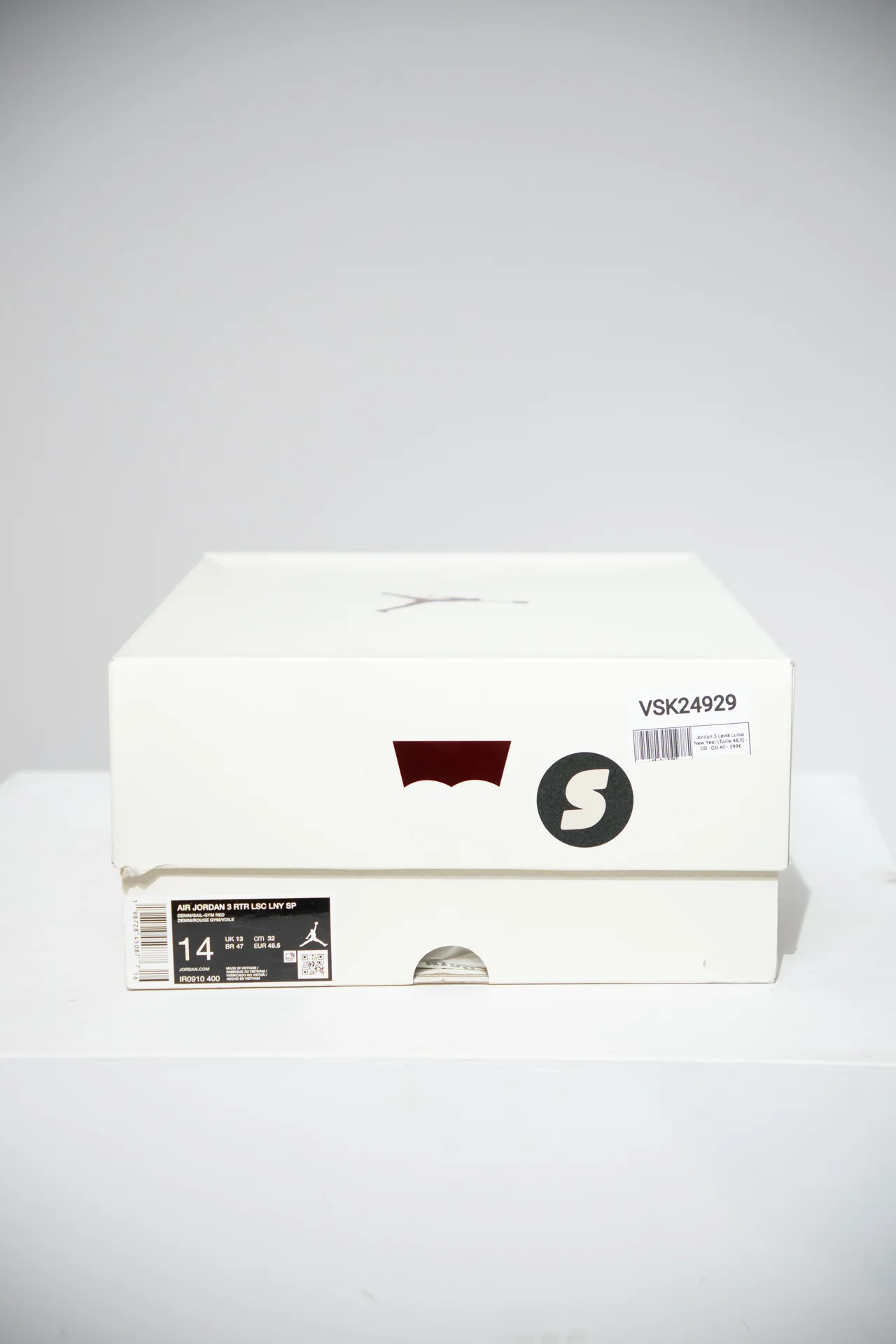 Jordan 3 Levis Lunar New Year (Taille 48,5) - Image 2