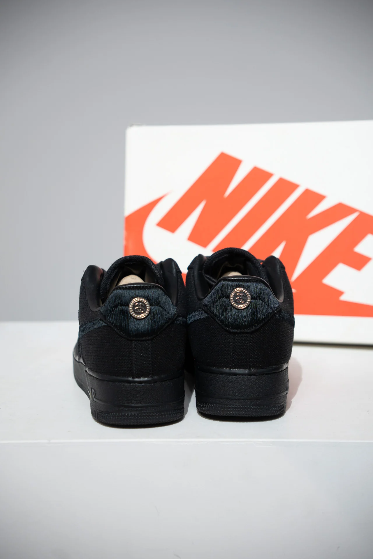 Air Force 1 Stussy Black (Taille 45) - Image 4