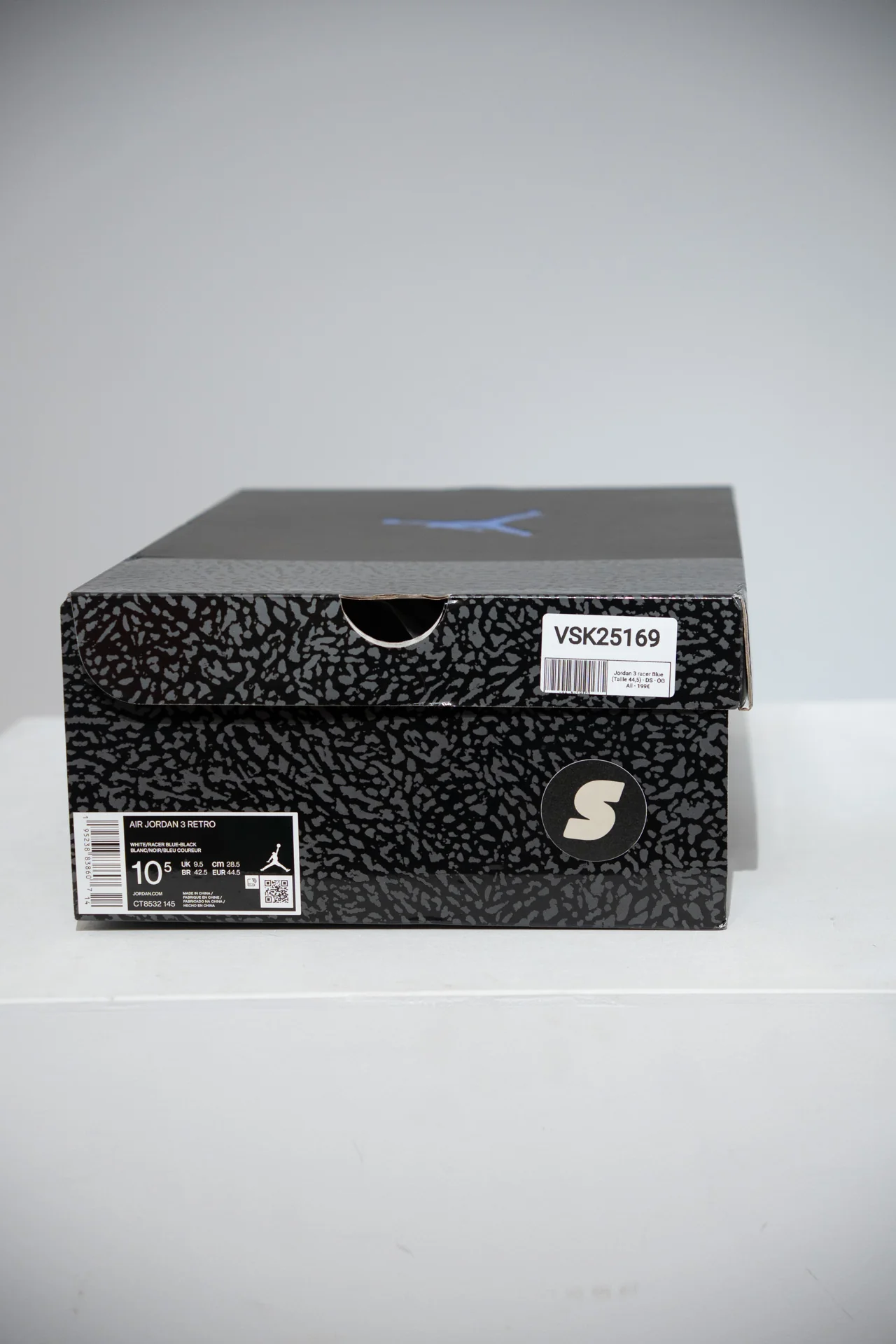 Jordan 3 racer Blue (Taille 44,5) - Image 4