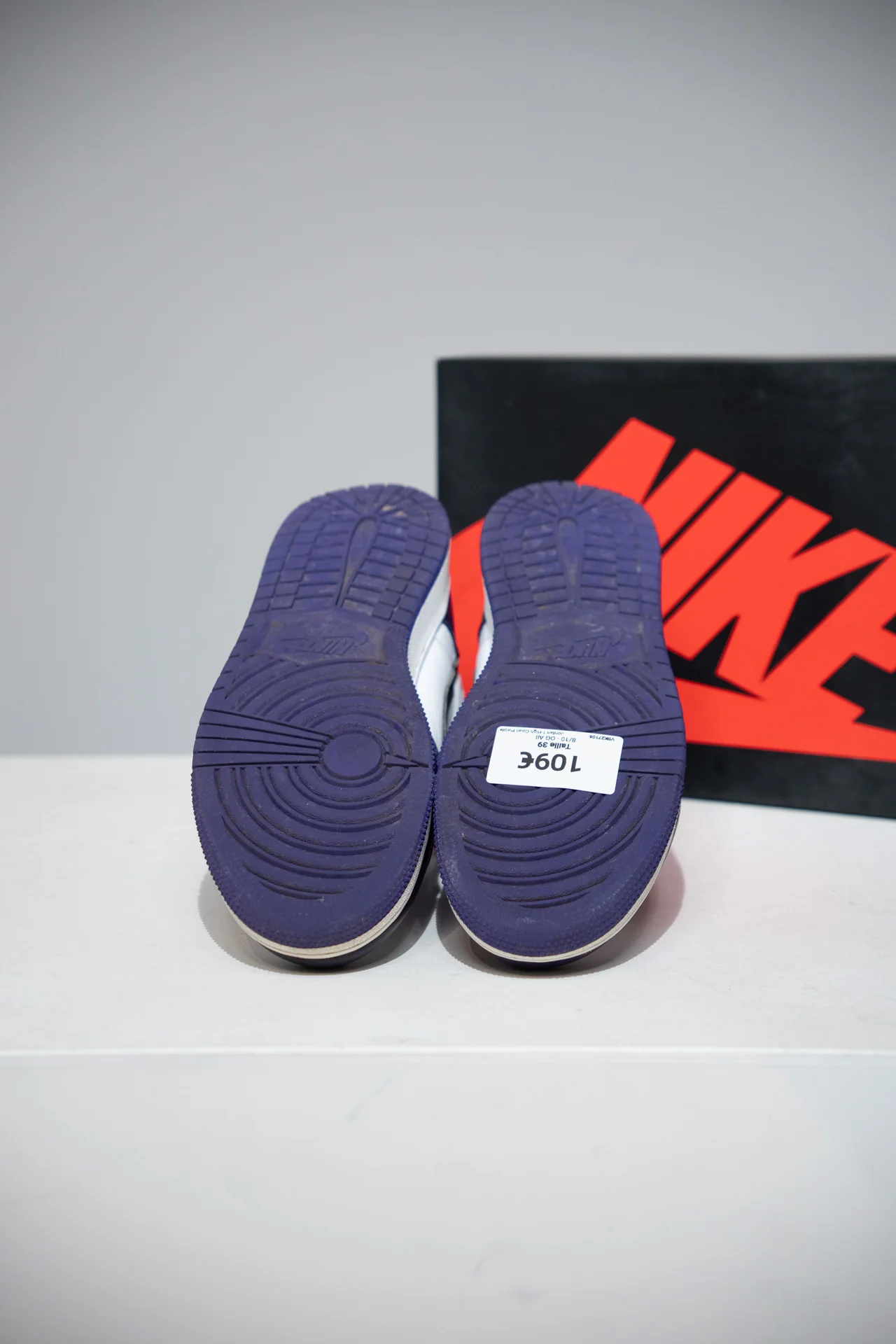Jordan 1 High Court Purple (Taille 39) - Image 4