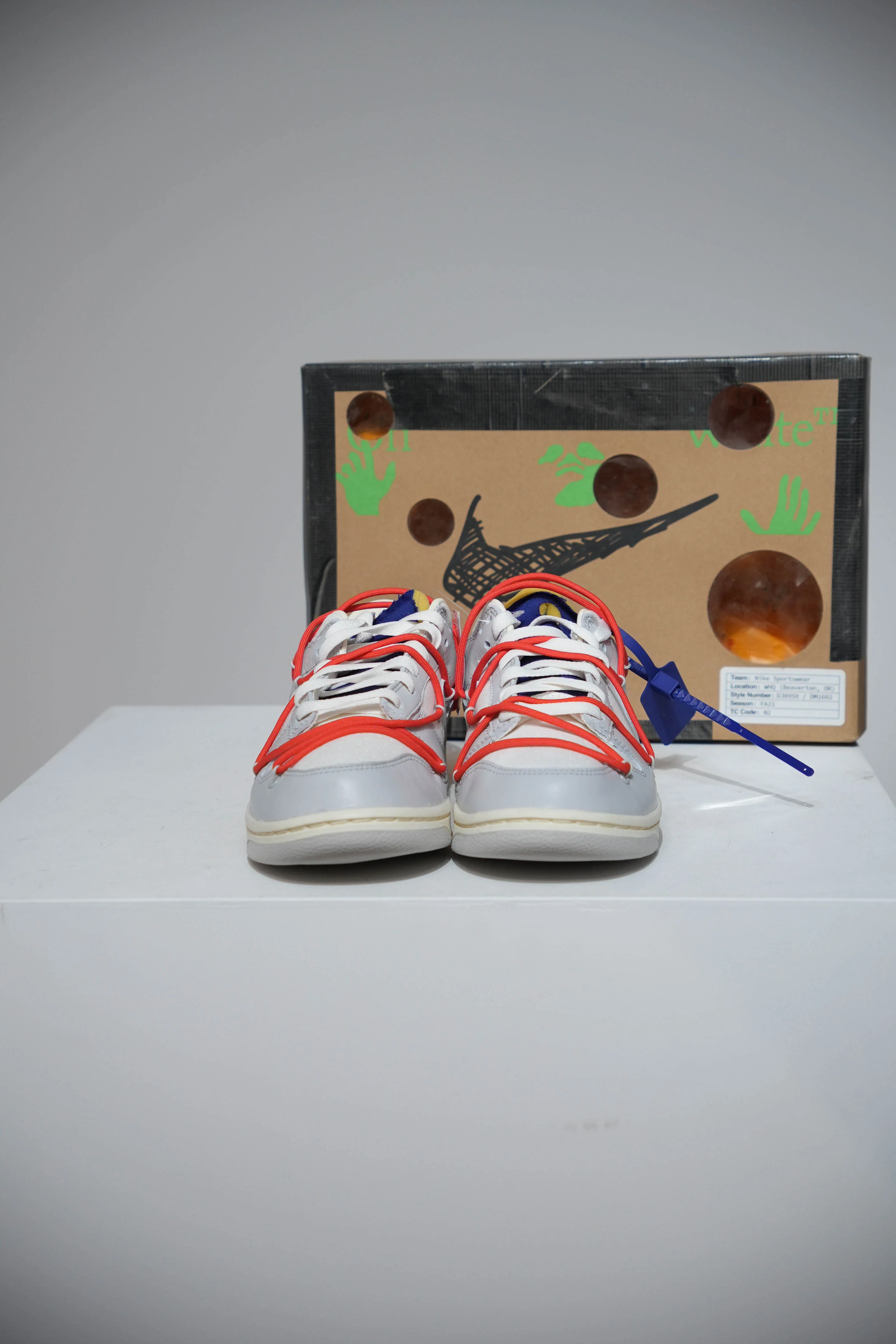 Dunk Low Off White Lot 23/50 (Taille 40) - Image 3