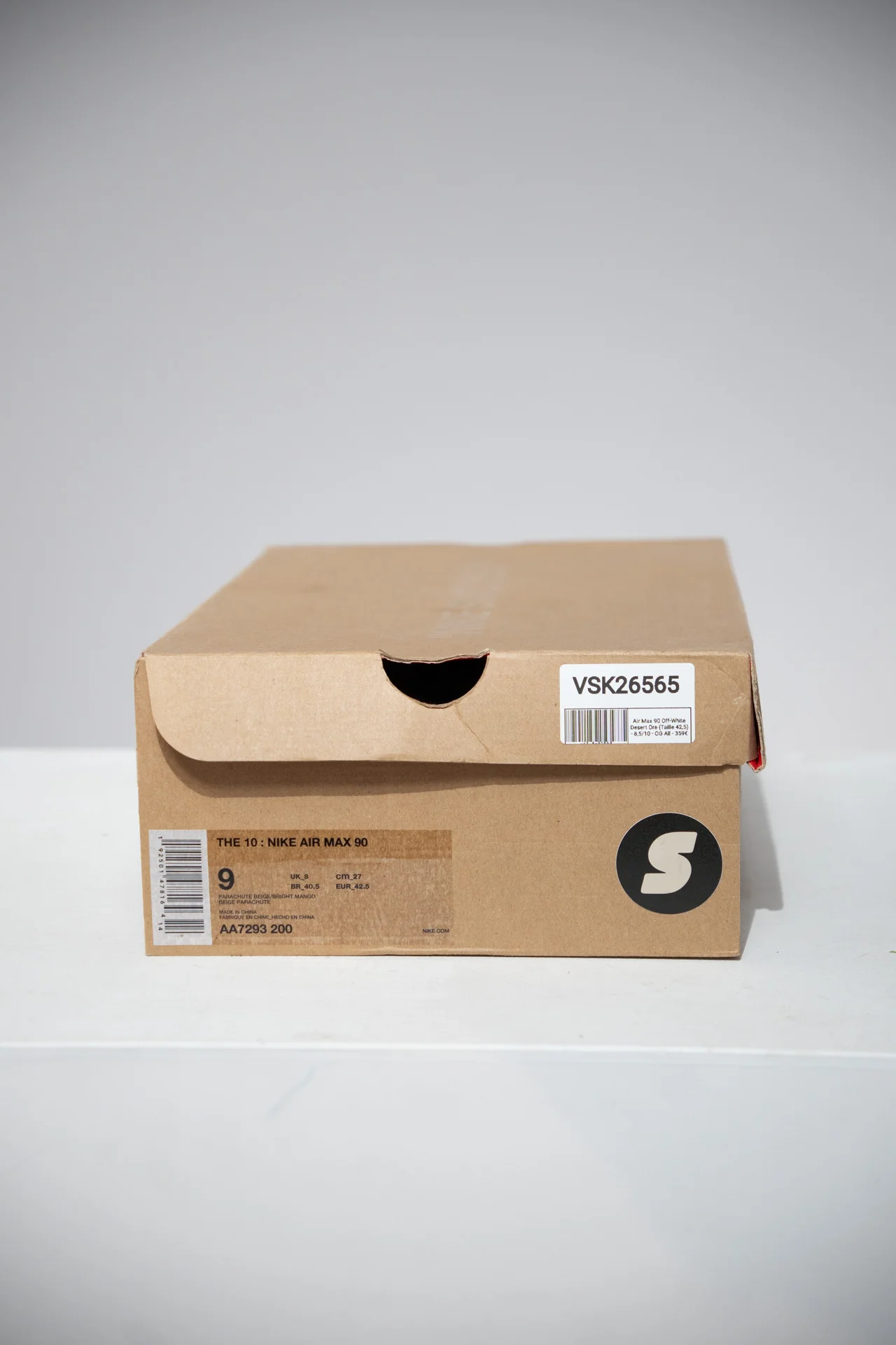 Air Max 90 Off-White Desert Ore (Taille 42,5) - Image 5