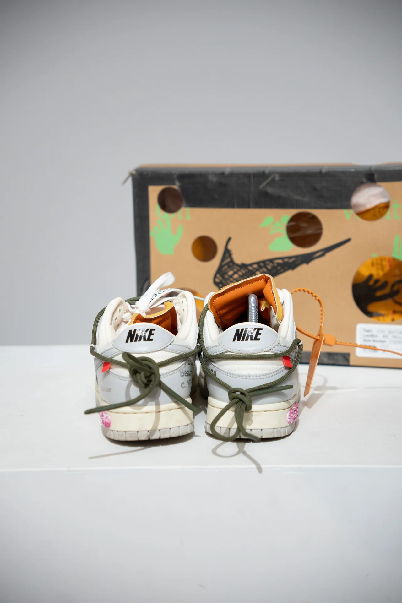 Dunk Low Off White Lot 22/50 (Taille 40) - Image 3