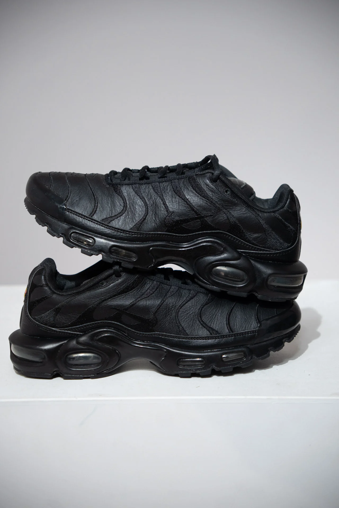 Air Max Plus (TN) Leather Black (Taille 42)