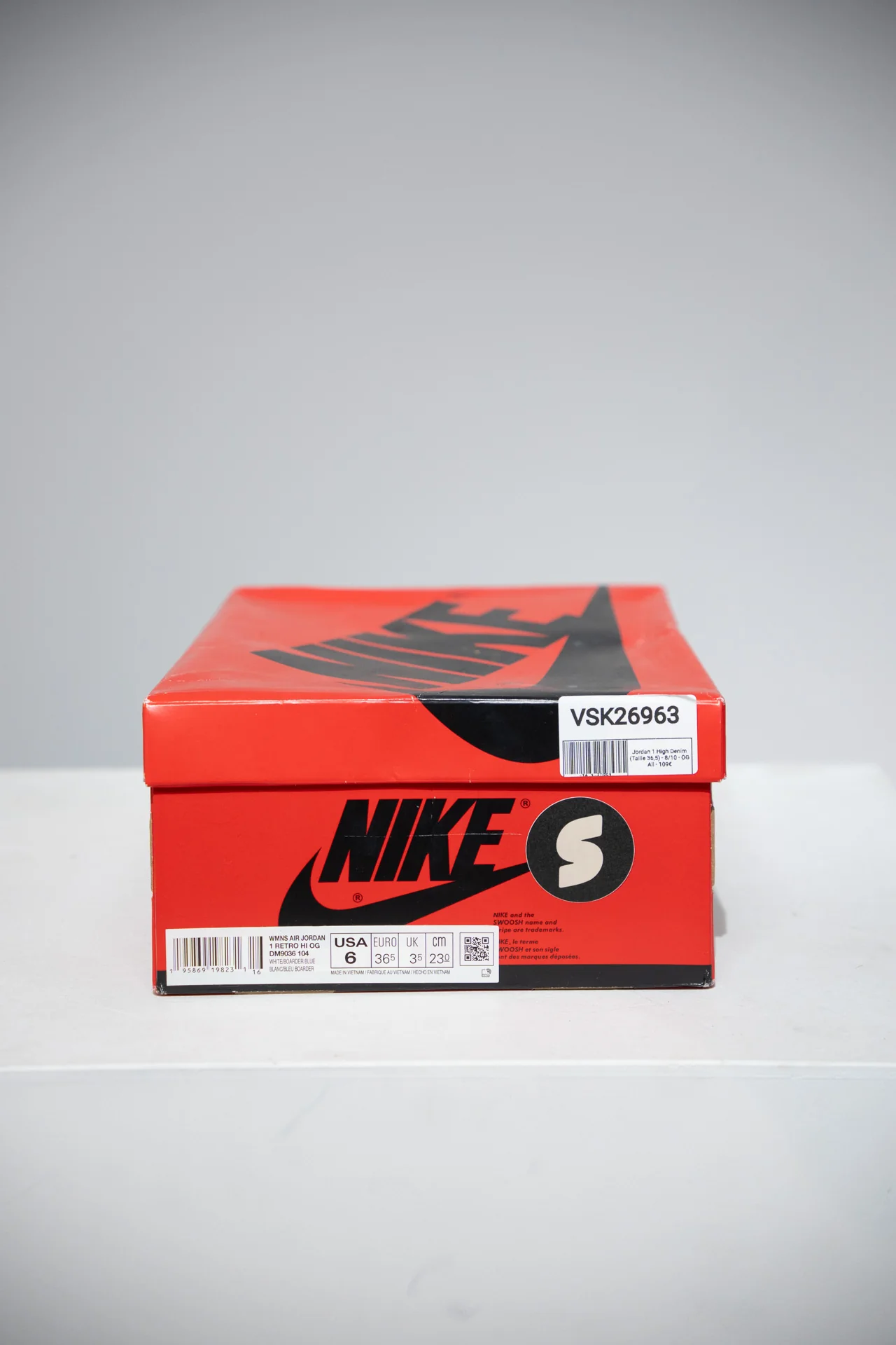 Jordan 1 High Denim (Taille 36,5) - Image 5