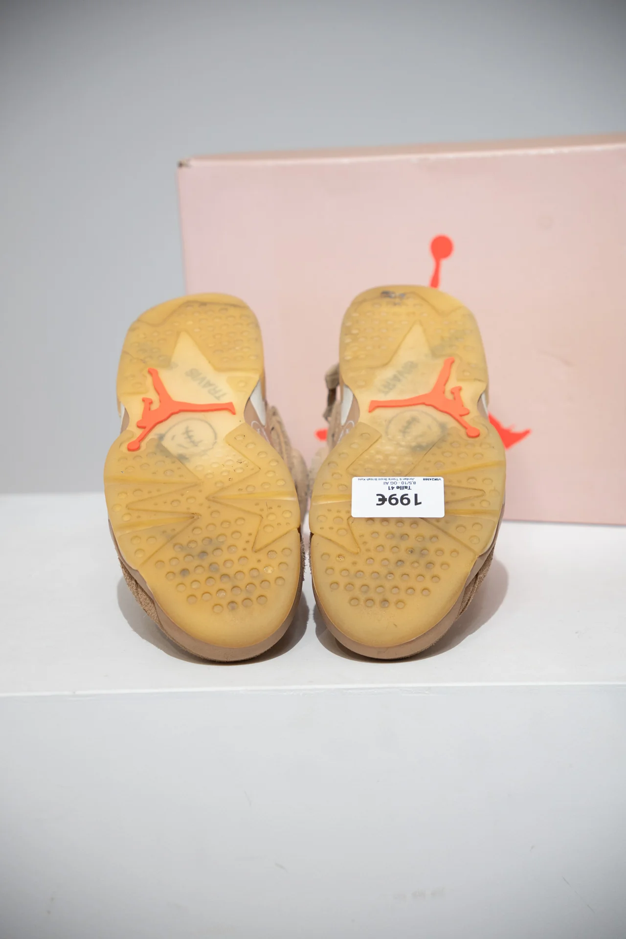 Jordan 6 Travis Scott British Kaki (Taille 41) - Image 4