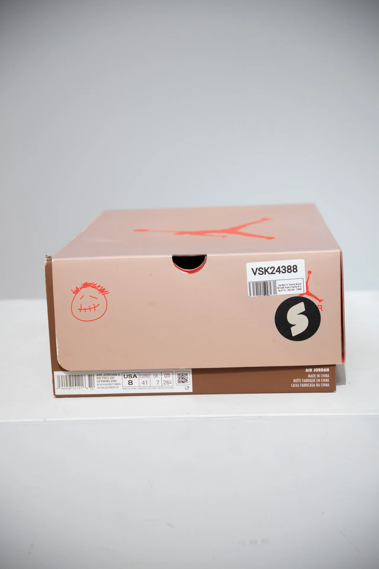 Jordan 6 Travis Scott British Kaki (Taille 41) - Image 5