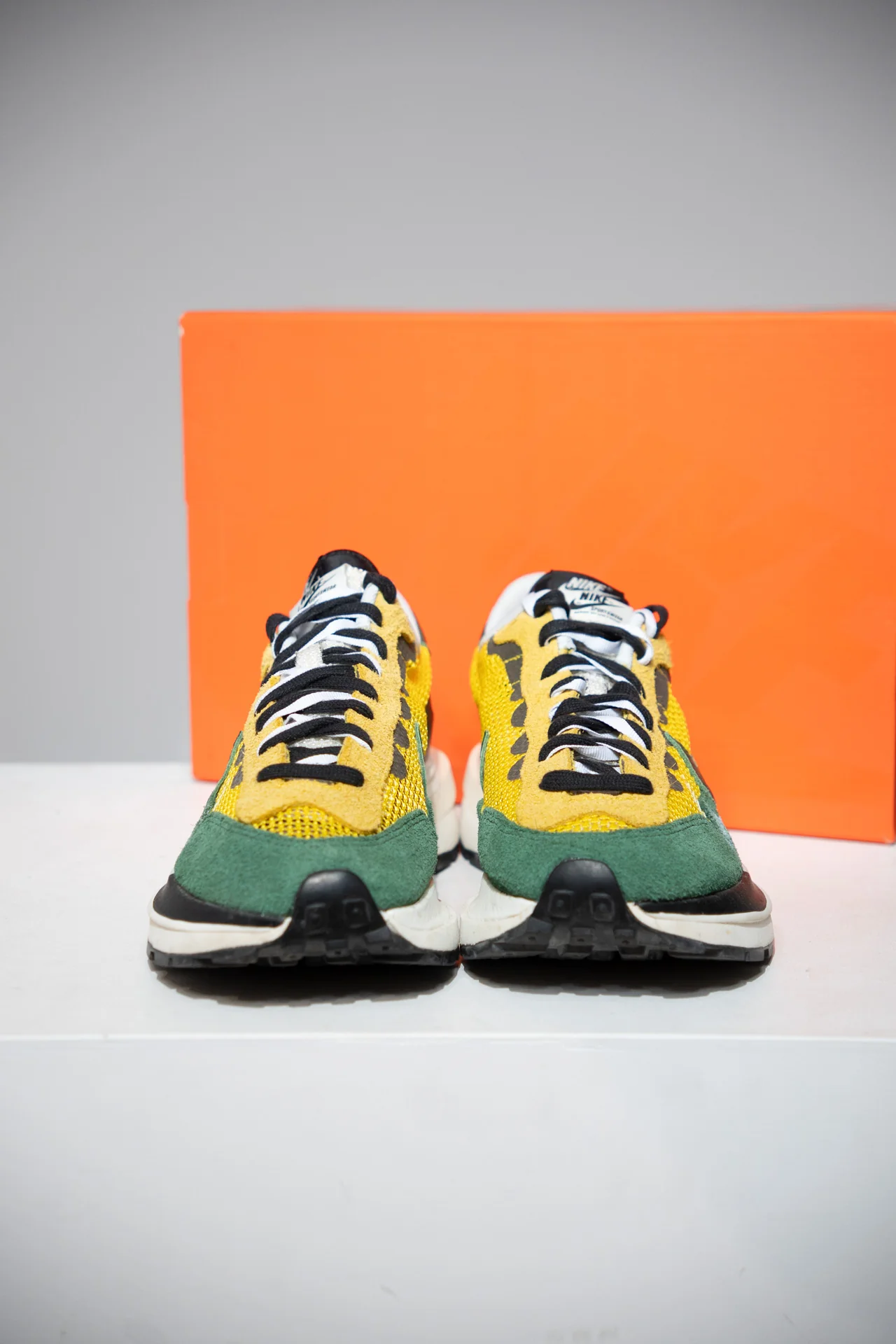 Sacai Vaporwaffle Tour Yellow (Taille 45) - Image 8
