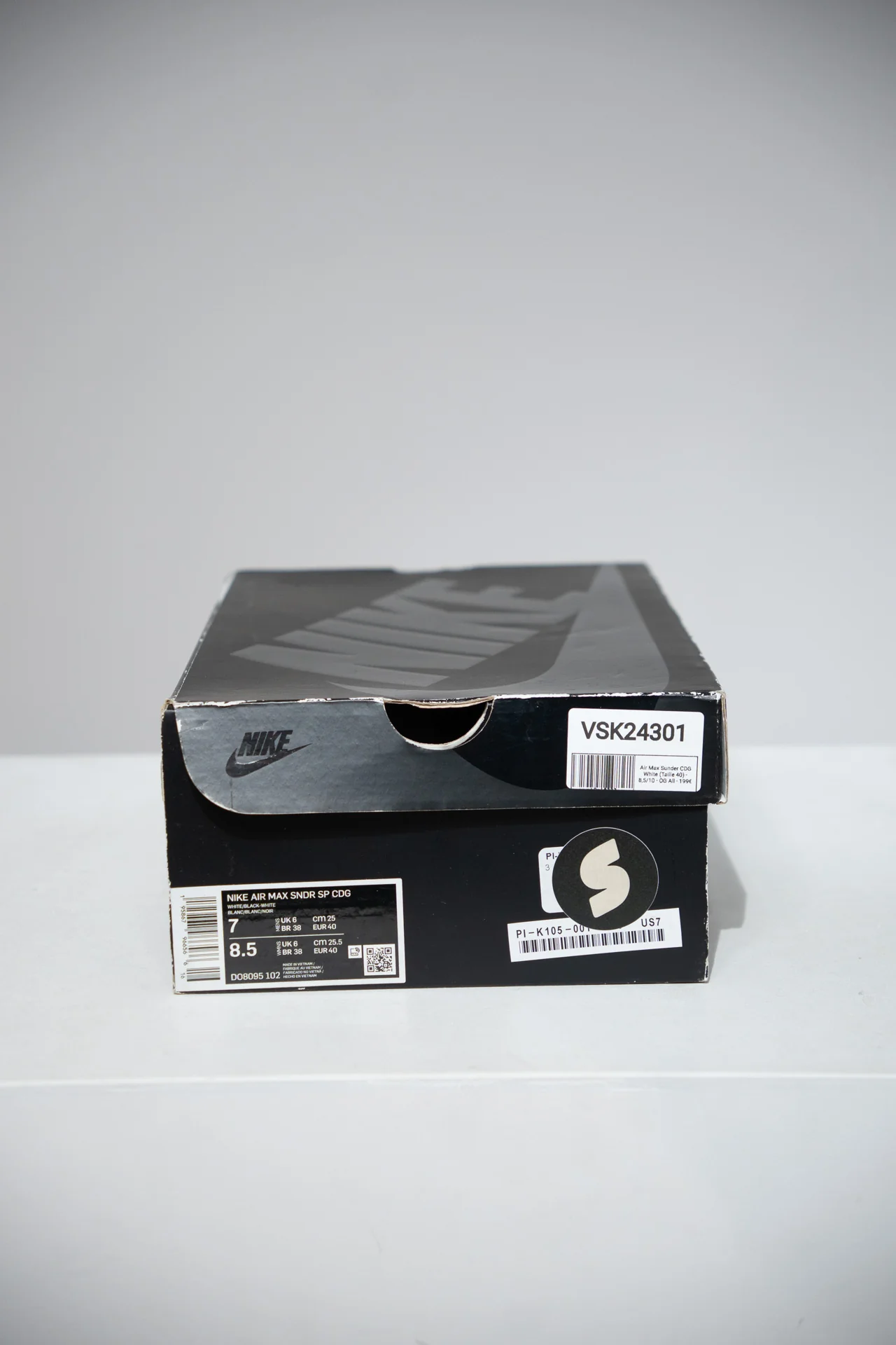 Air Max Sunder CDG White (Taille 40) - Image 4