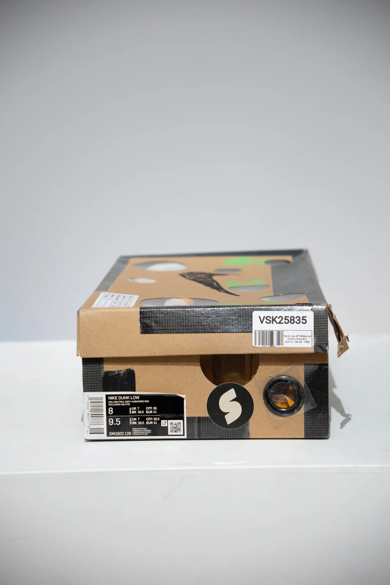 Dunk Low Off White Lot 23/50 (Taille 41) - Image 7