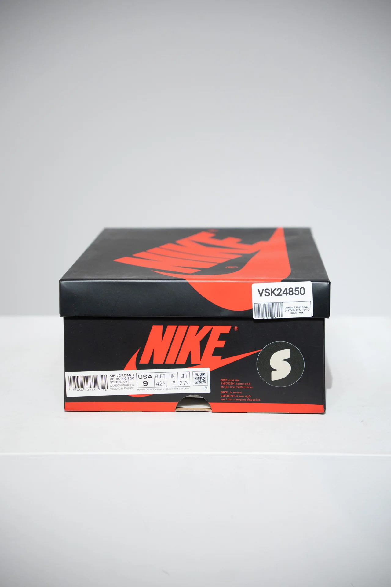 Jordan 1 High Royal Toe (Taille 42,5) - Image 5