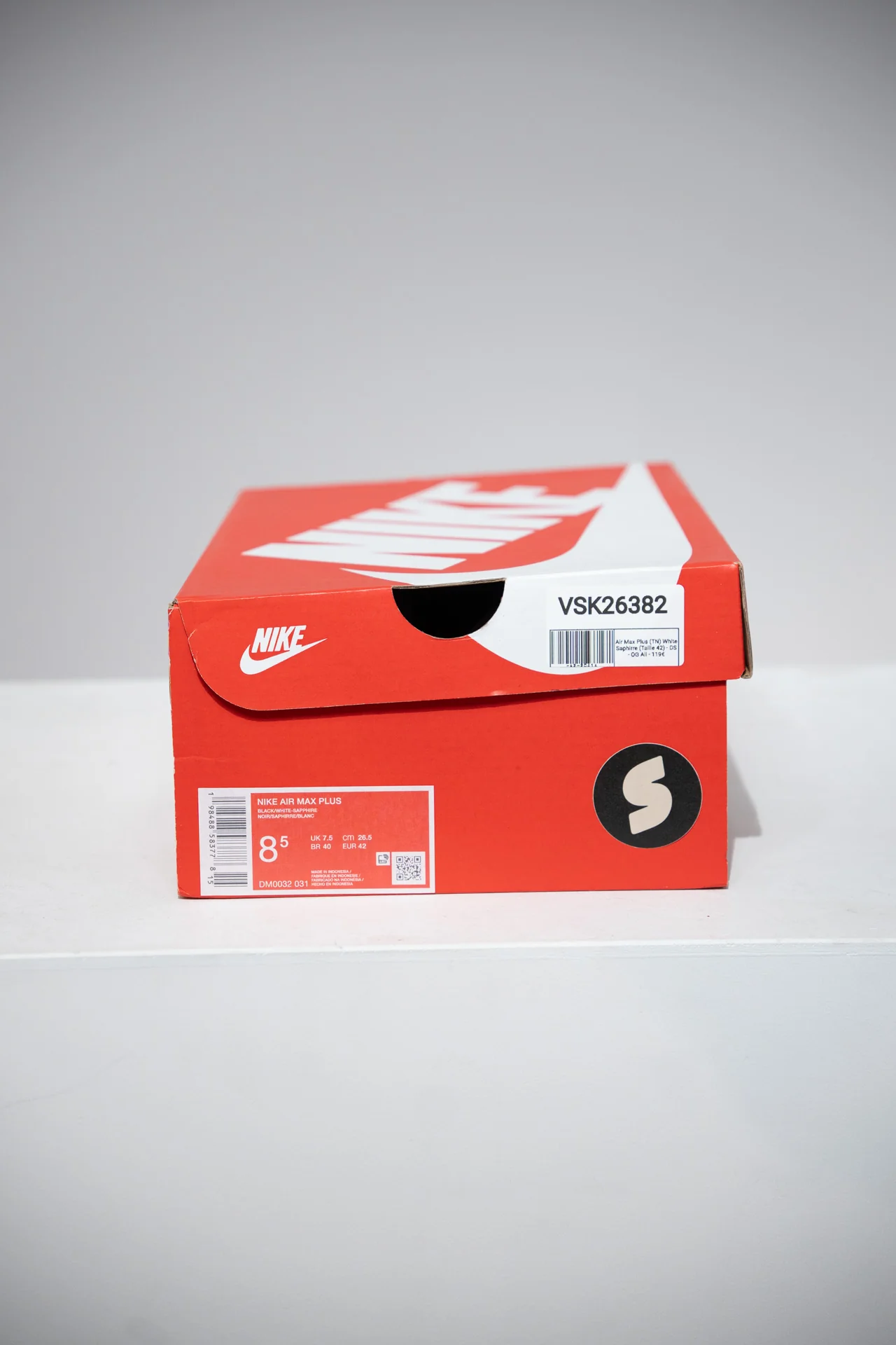 Air Max Plus (TN) White Saphirre (Taille 42) - Image 7