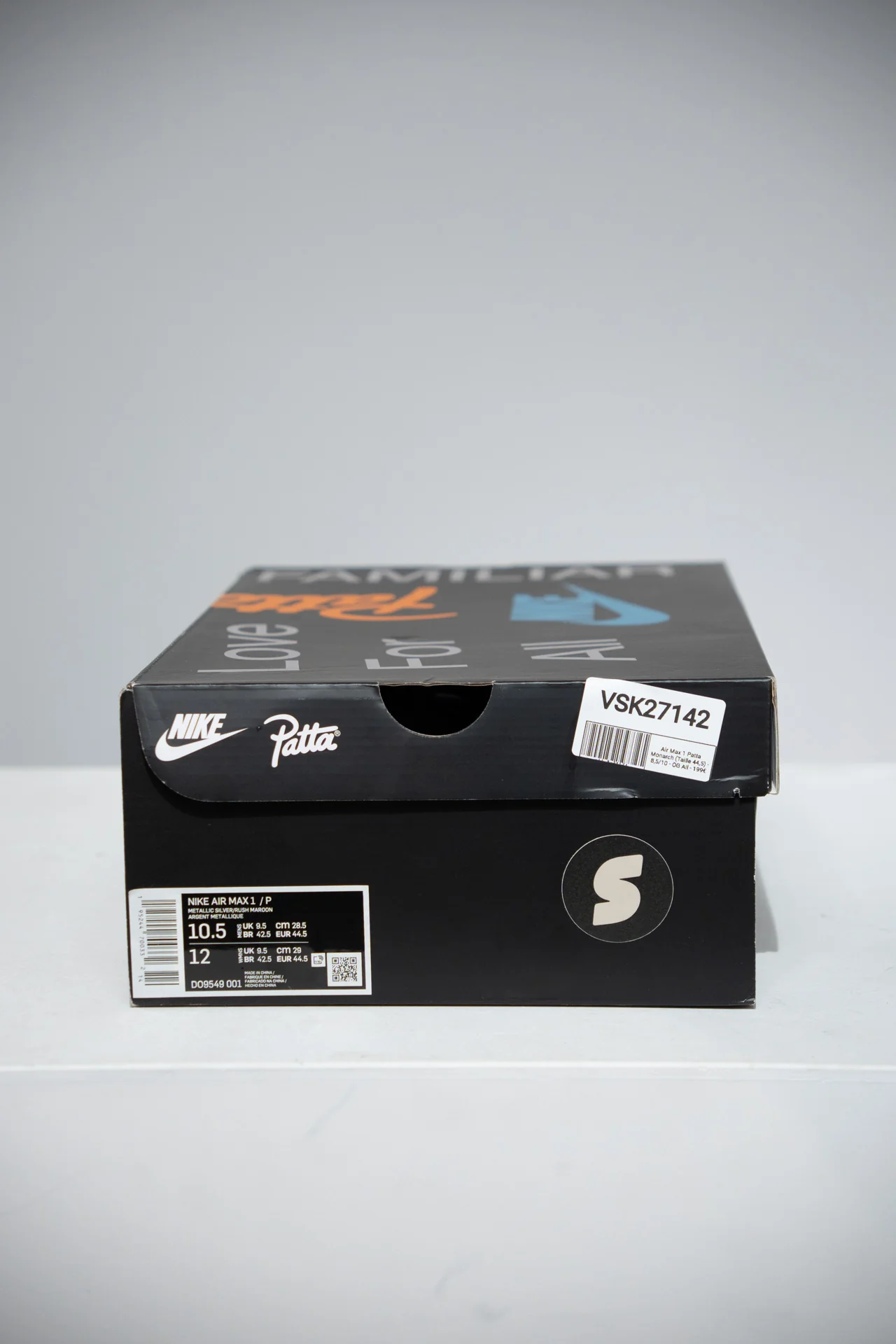 Air Max 1 Patta Rush Marron (Taille 44,5) - Image 5