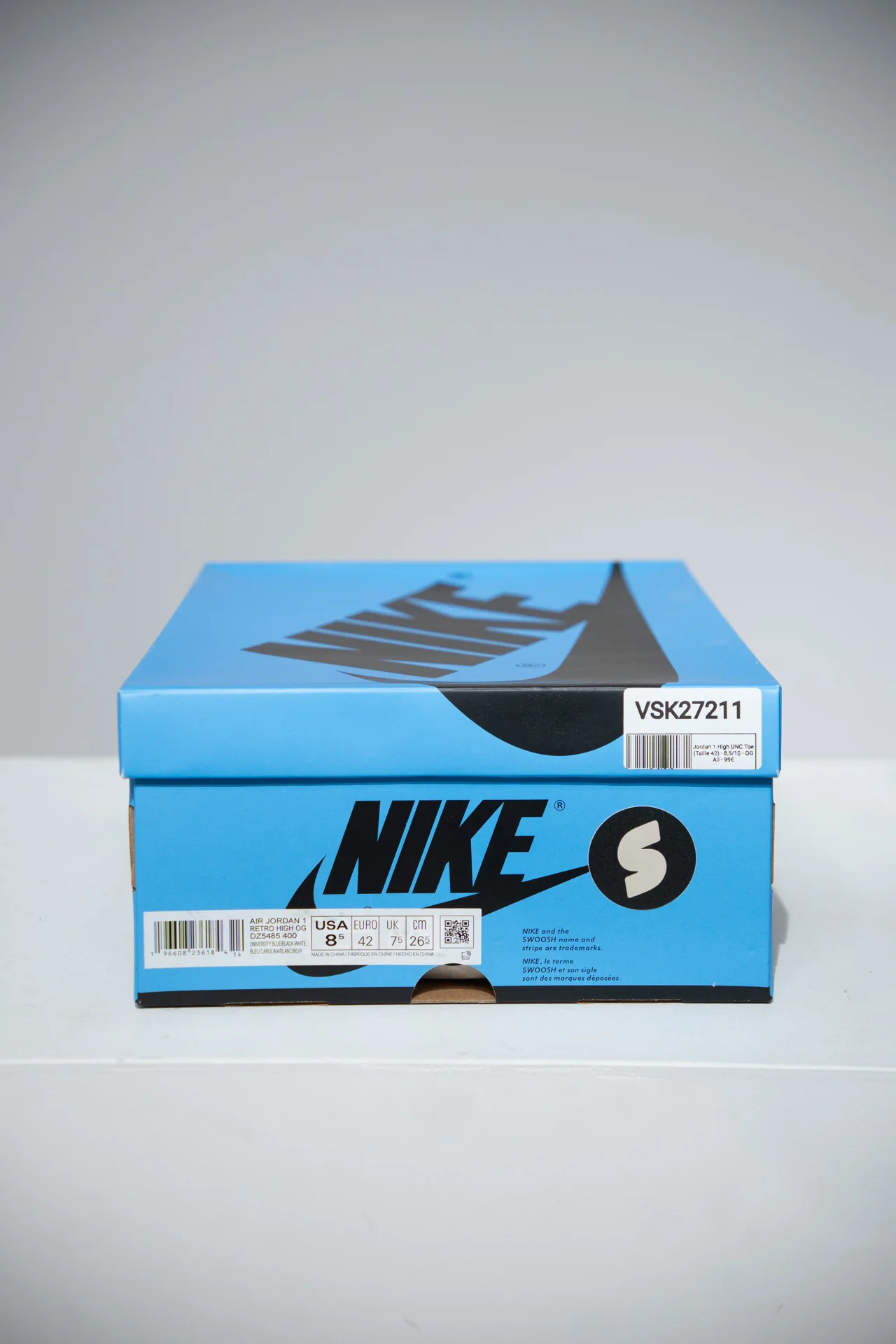 Jordan 1 High UNC Toe (Taille 42) - Image 5