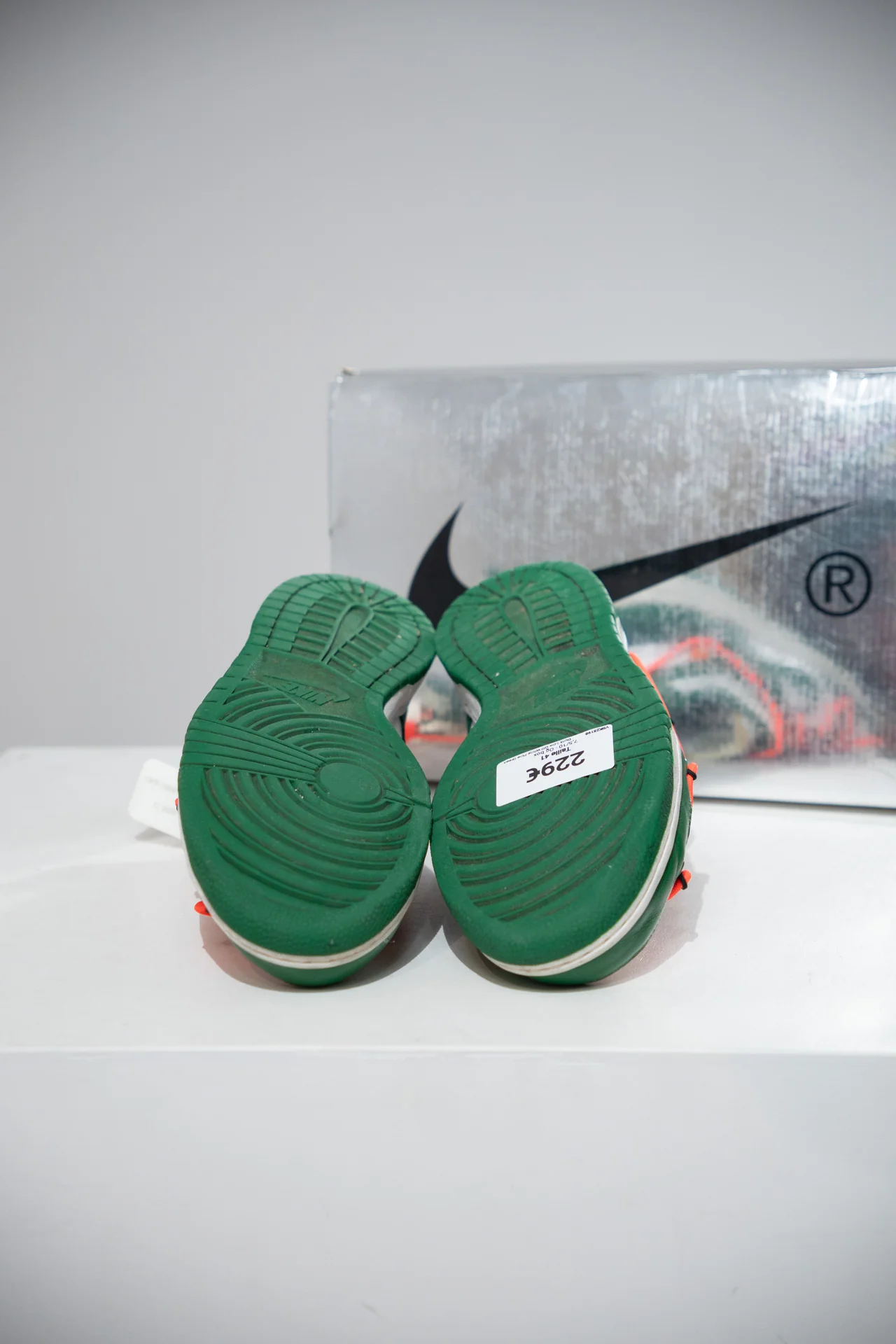 Dunk Low Off-White Pine Green (Taille 41) - Image 4