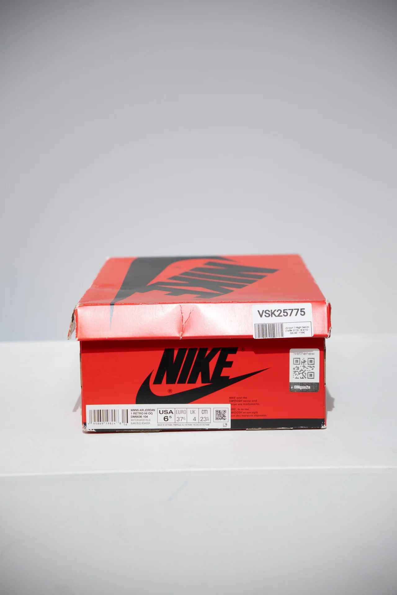 Jordan 1 High Denim (Taille 37,5) - Image 5