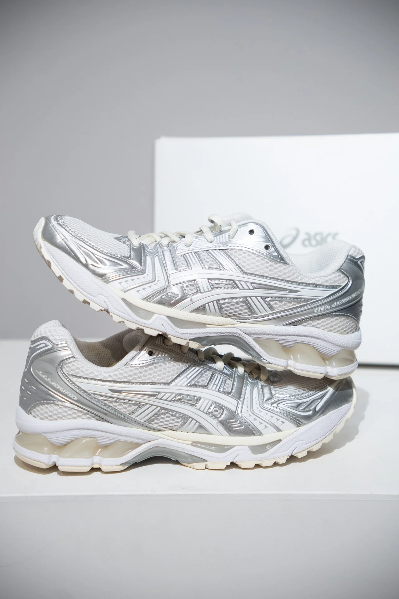 Asics kayano 14 JJJJound Silver (Taille 39,5)