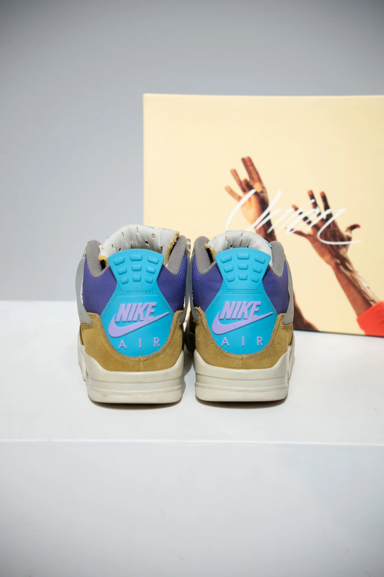 Jordan 4 Union Desert Moss (Taille 41) - Image 3