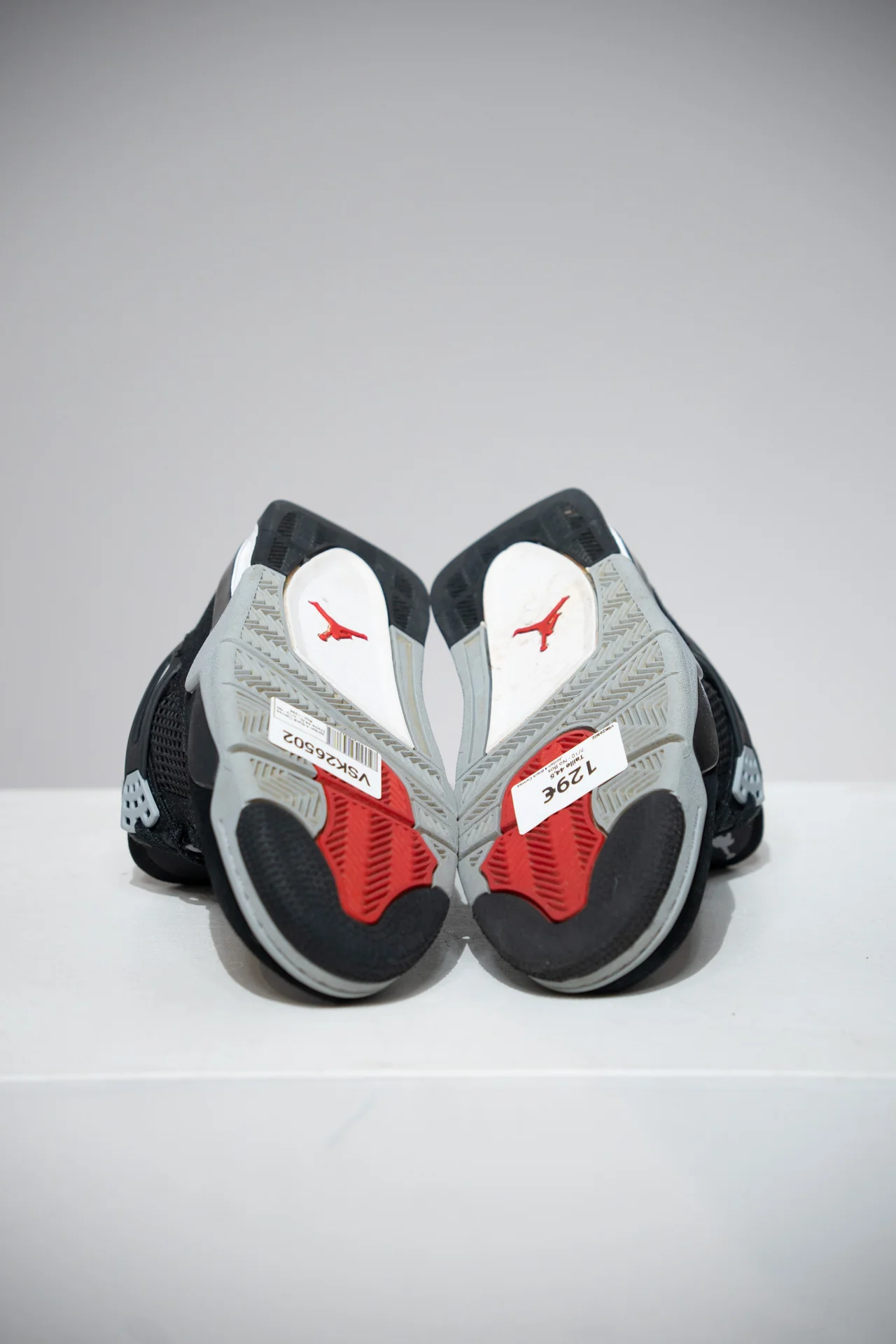 Jordan 4 Black Canvas (Taille 44,5) - Image 4