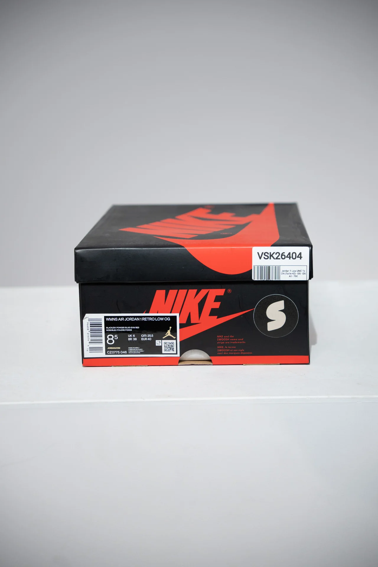 Jordan 1 Low UNC To Chi (Taille 40) - Image 4