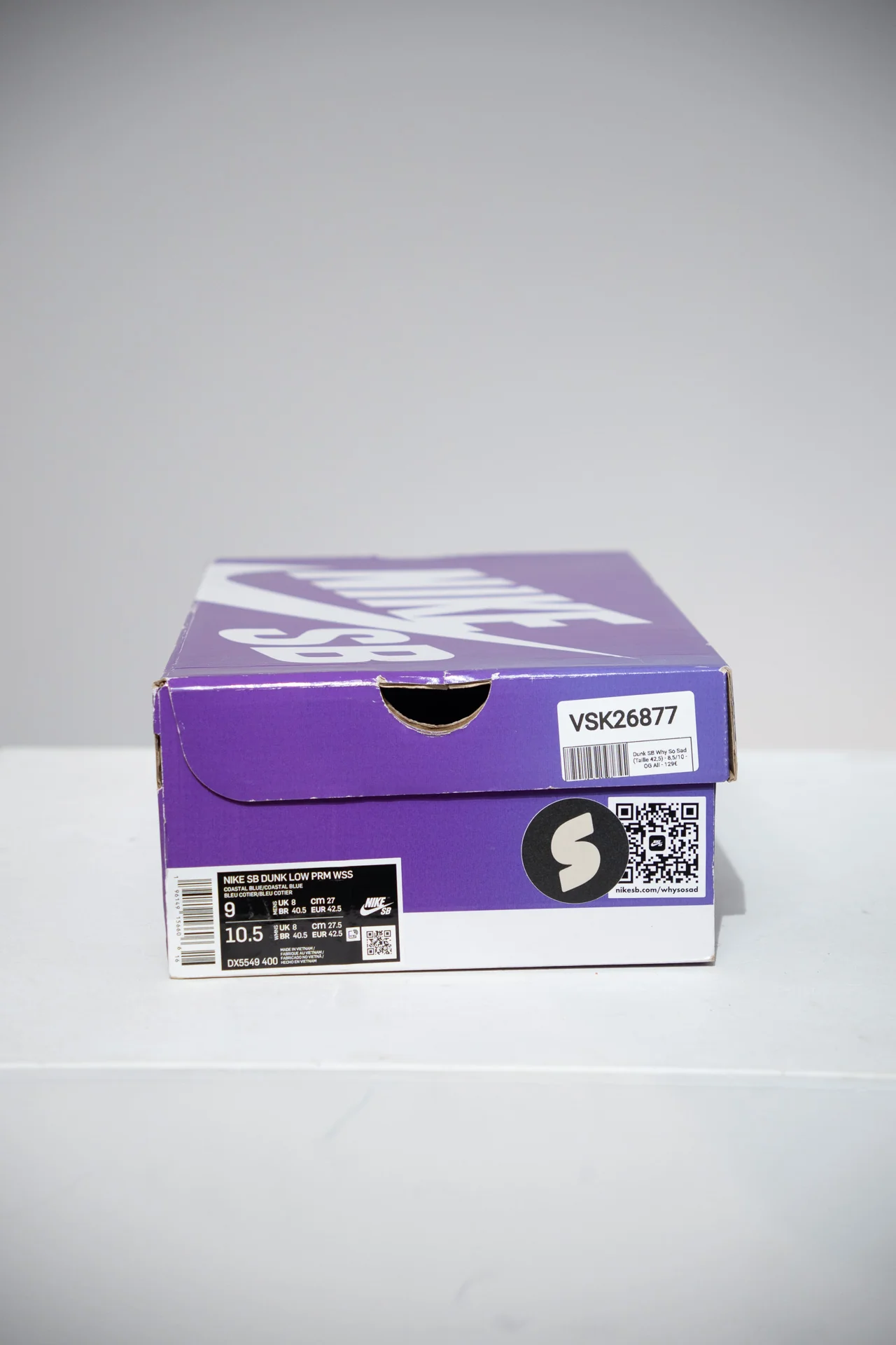 Dunk SB Why So Sad (Taille 42,5) - Image 5